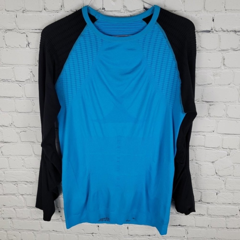 Crivit Long Sleeve Base Layer Performance Bike Cycling Shirt